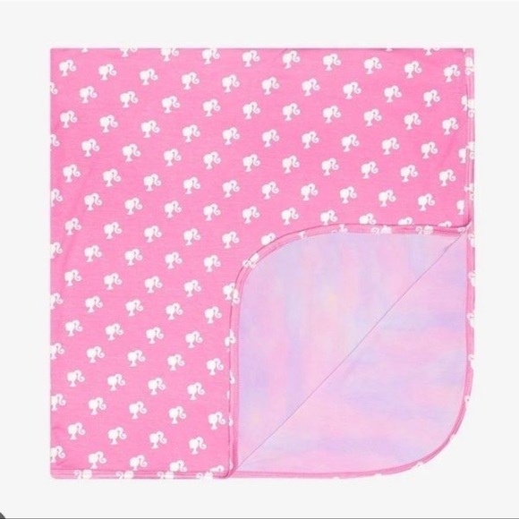 Posh Peanut Posh Barbie Pastel Ombre Patoo blanket new nwt baby girl toddler - Picture 1 of 4